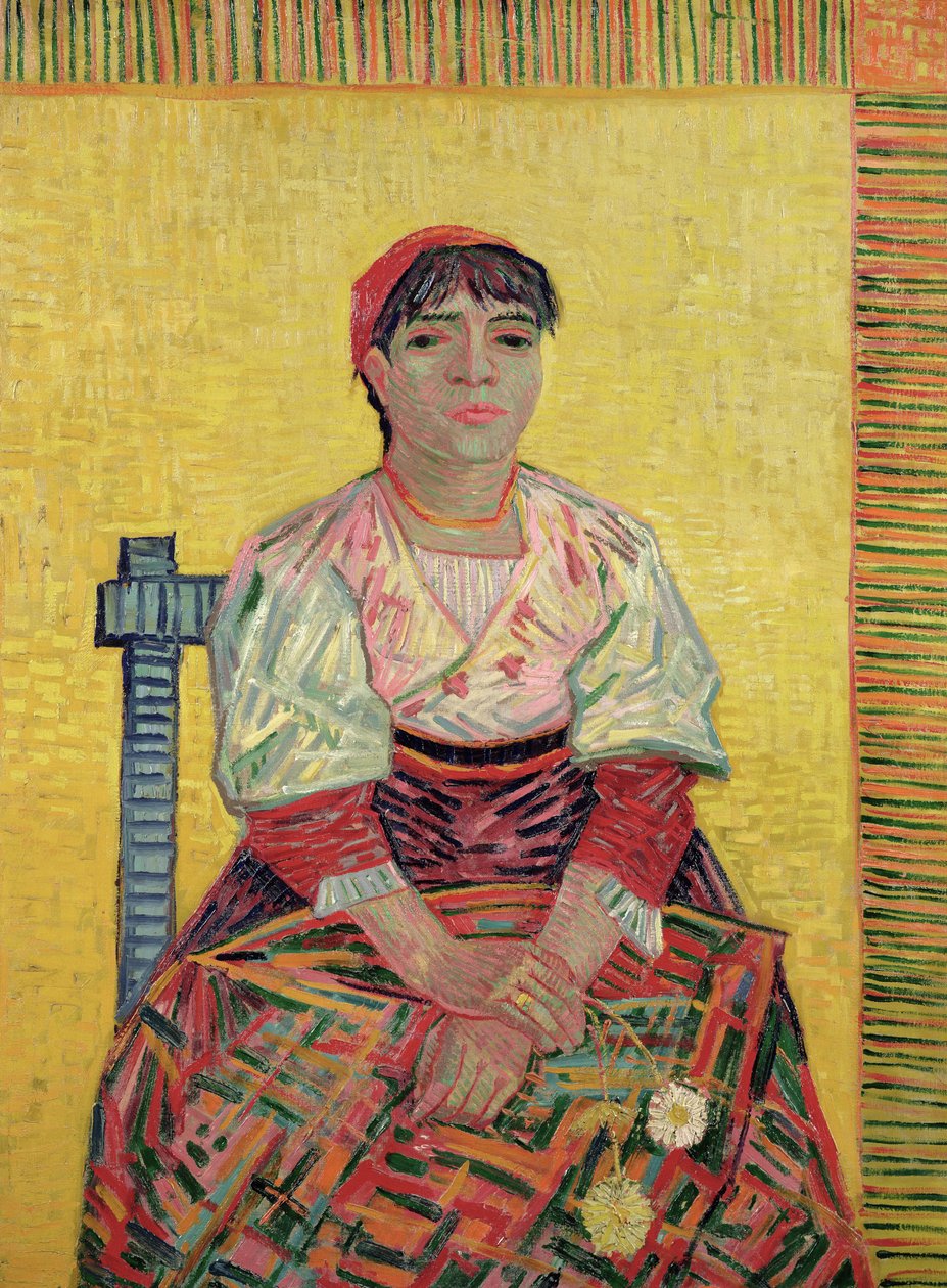 İtalyan: Agostina Segatori, 1887 by Vincent van Gogh