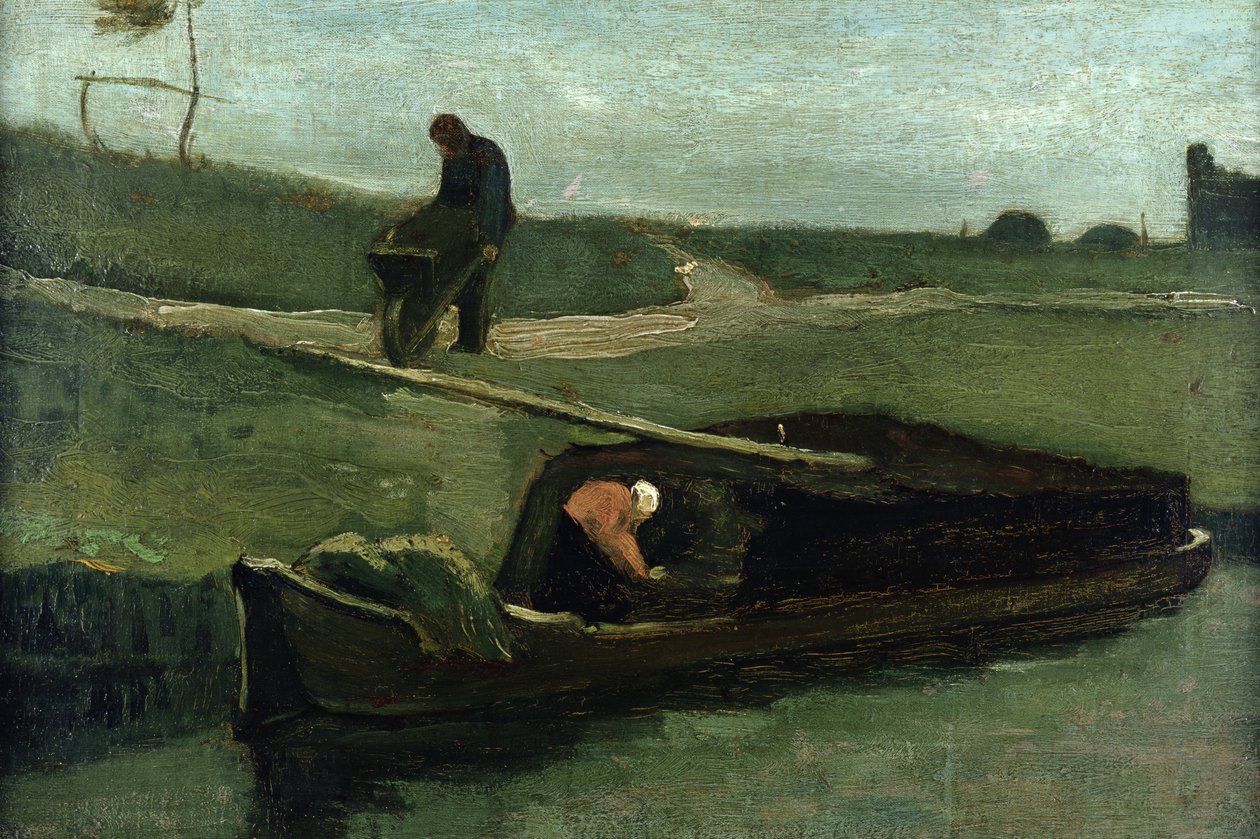Turba Teknesi, 1883 by Vincent van Gogh