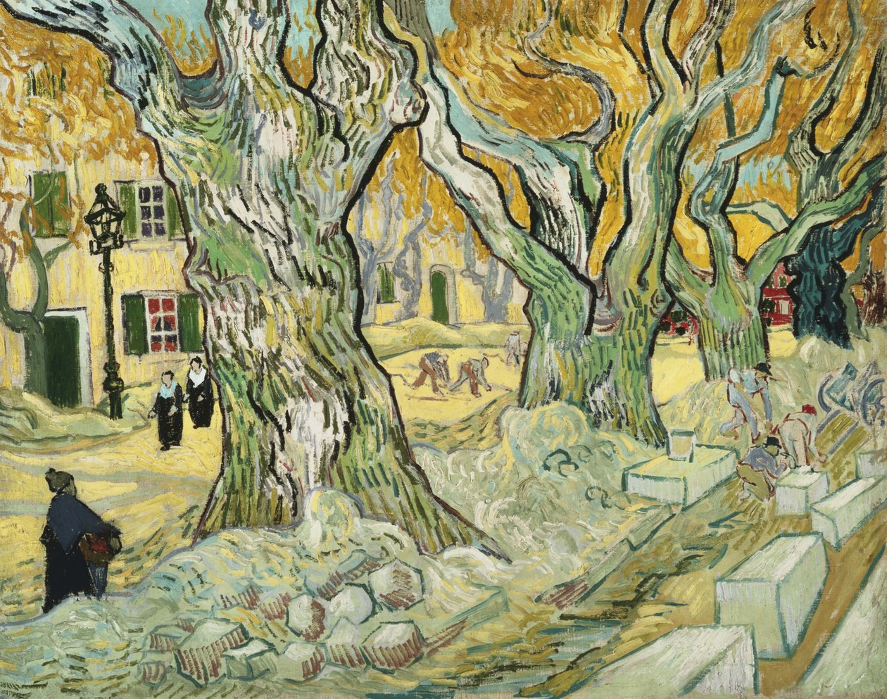 Yol Tamircileri by Vincent van Gogh