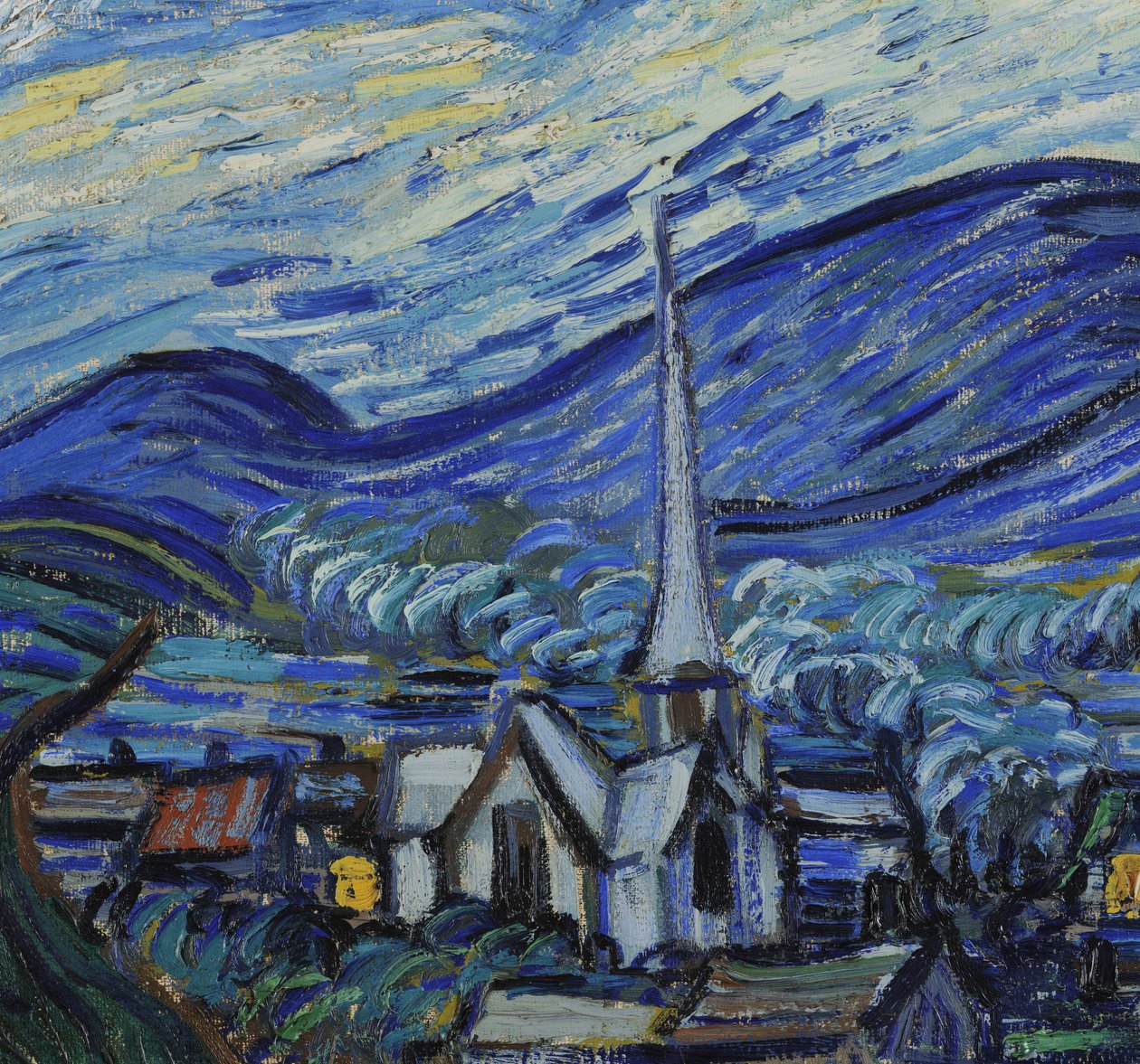 Yıldızlı Gece, Haziran 1889 by Vincent van Gogh