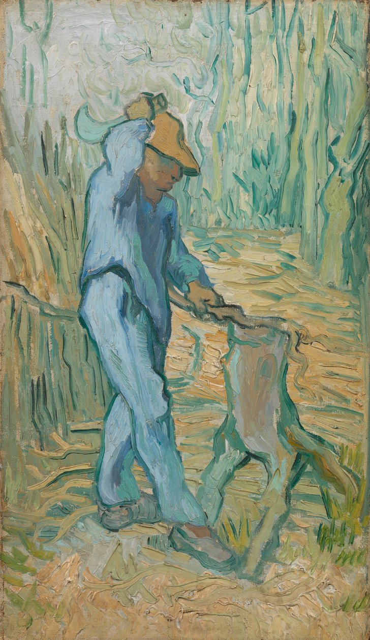 Oduncu (darıdan sonra) by Vincent van Gogh
