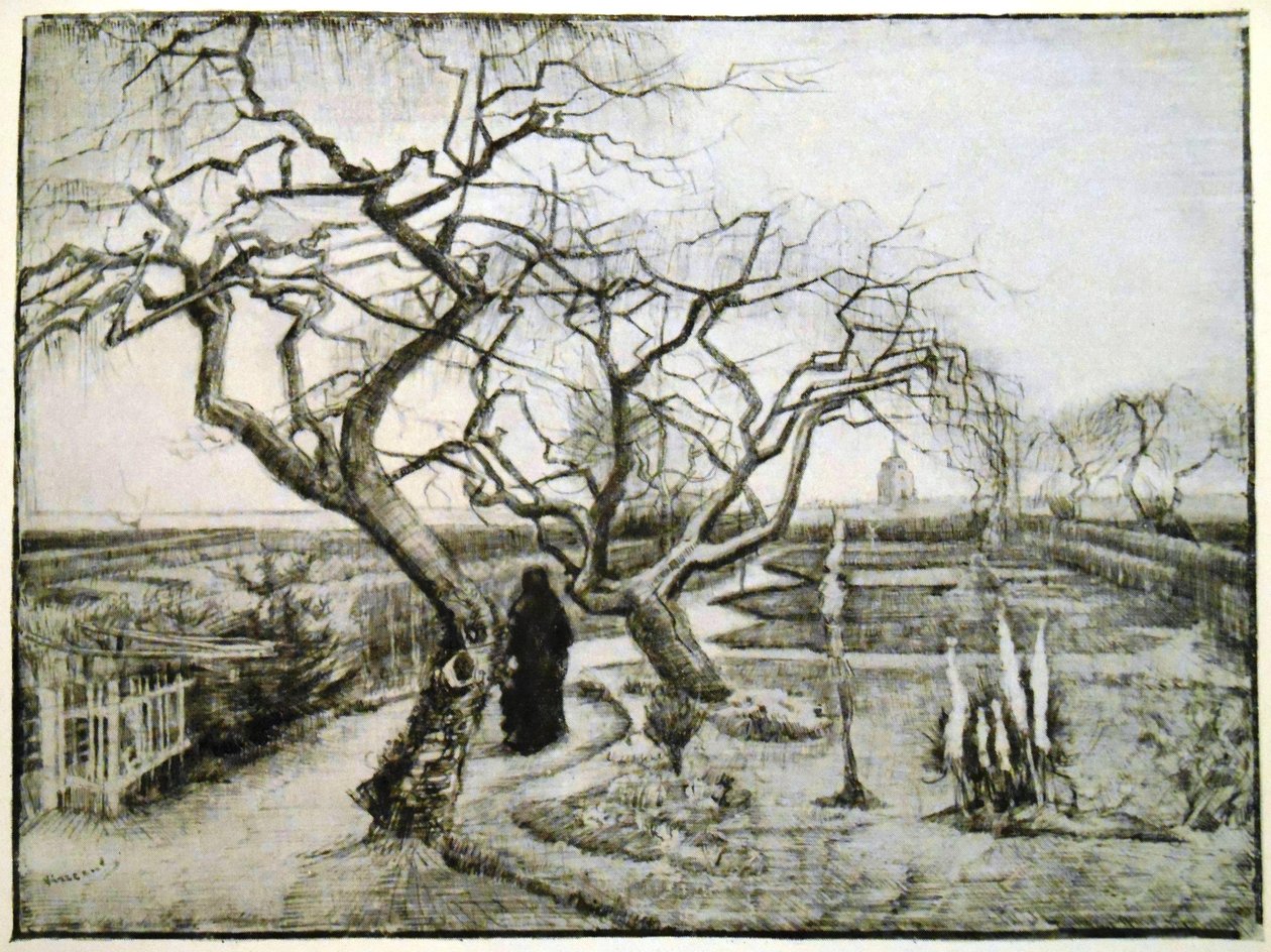 papazlık bahçesi by Vincent van Gogh