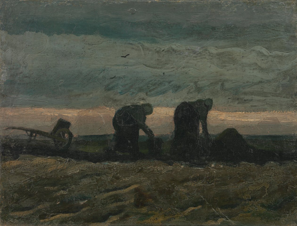 Çayırda İki Kadın by Vincent van Gogh