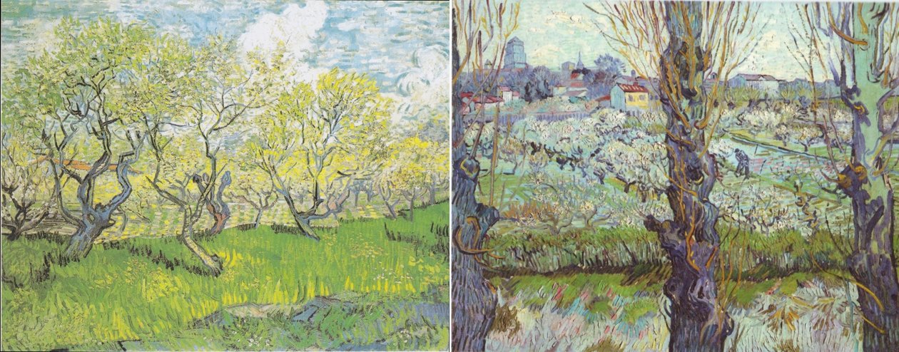 Meyve bahçeleri van gogh örneği by Vincent van Gogh