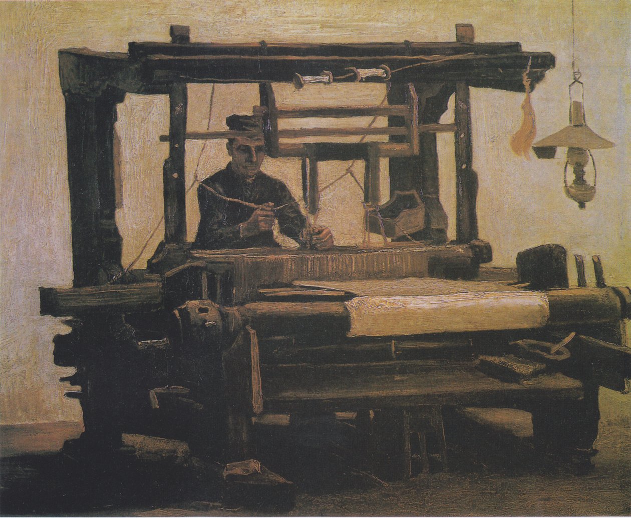 Weber am Webstuhl by Vincent van Gogh