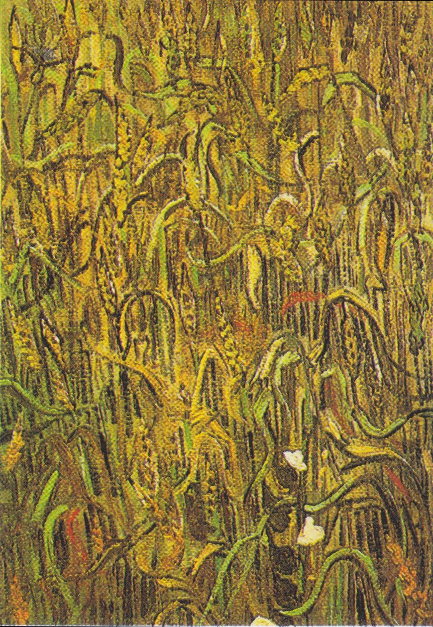 Buğday sapları by Vincent van Gogh