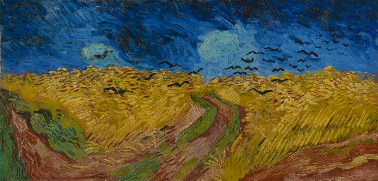 kargalar ile buğday tarlası by Vincent van Gogh