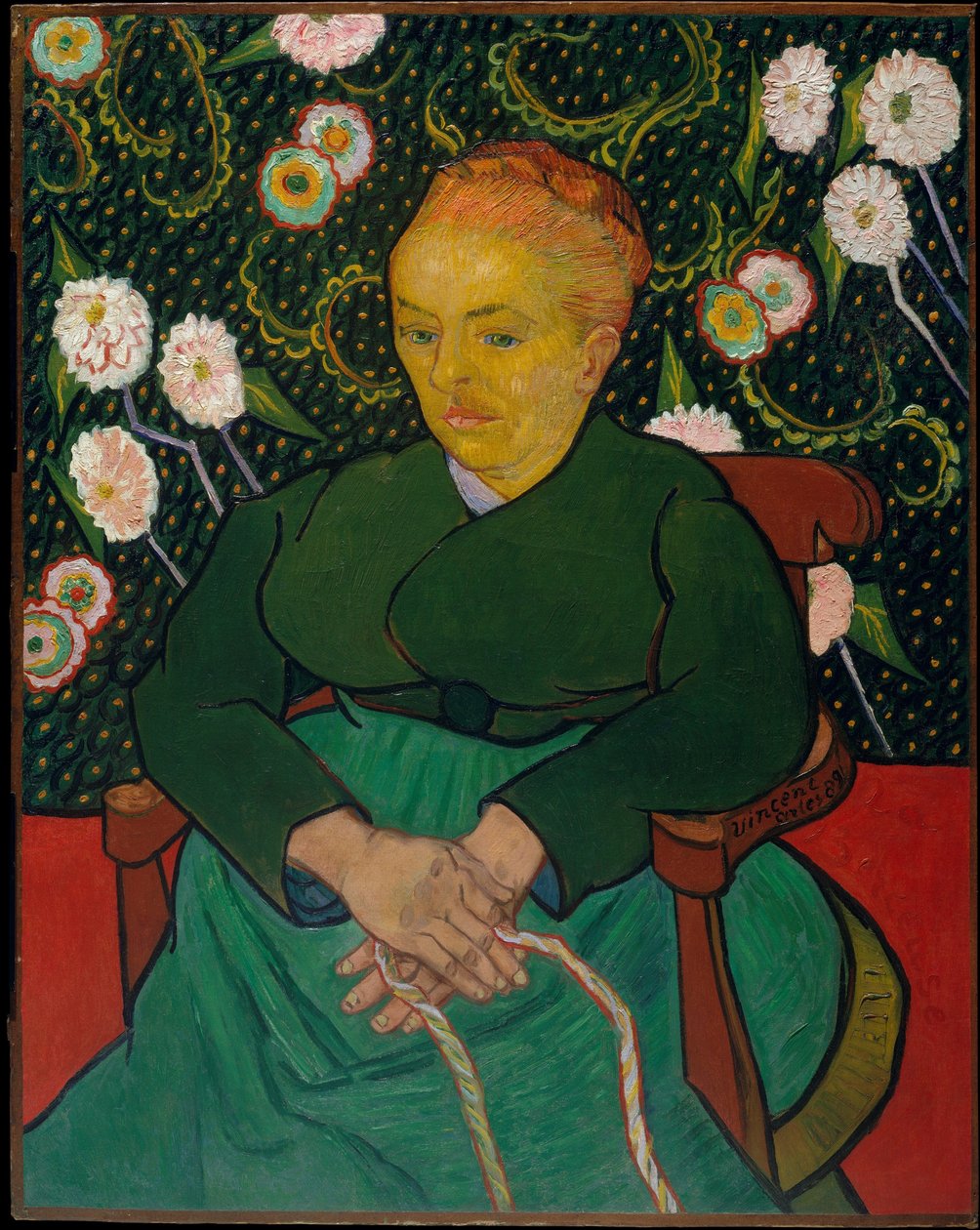 Beşik sallayan kadın by Vincent van Gogh