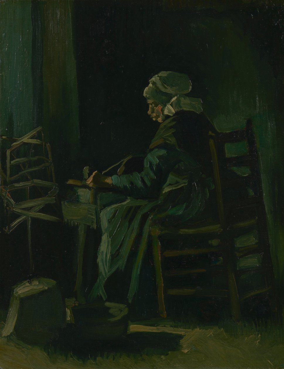 Kadın Sarma İpliği by Vincent van Gogh