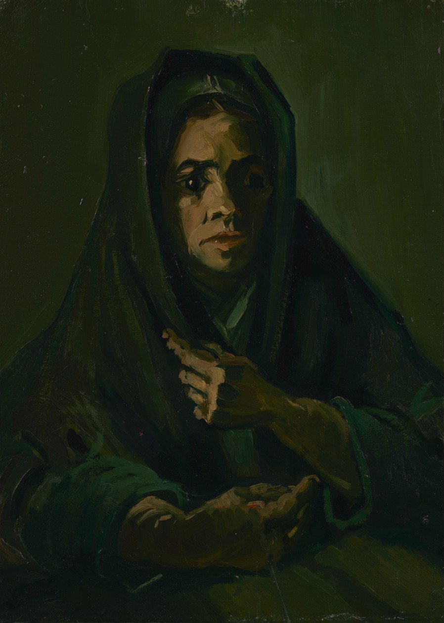 Yas şallı kadın by Vincent van Gogh