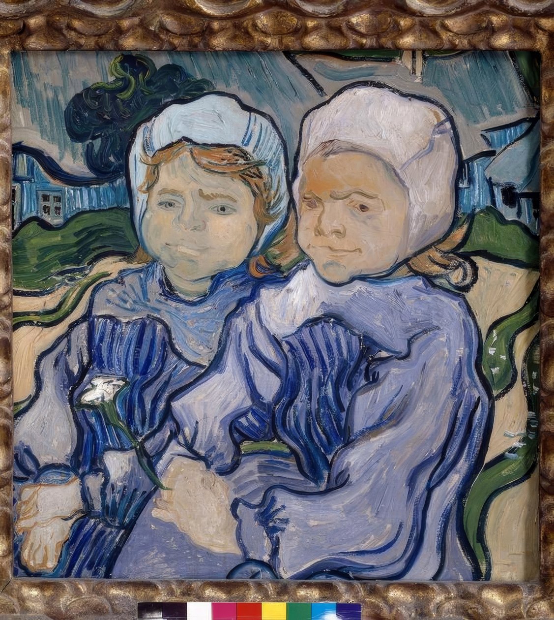 İki çocuk by Vincent van Gogh