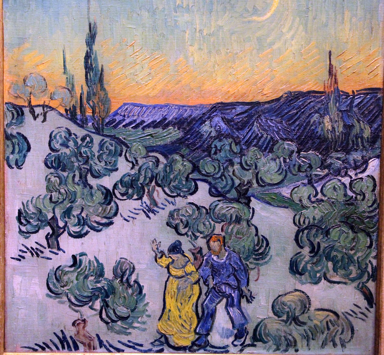 alacakaranlıkta dolaşmak by Vincent van Gogh