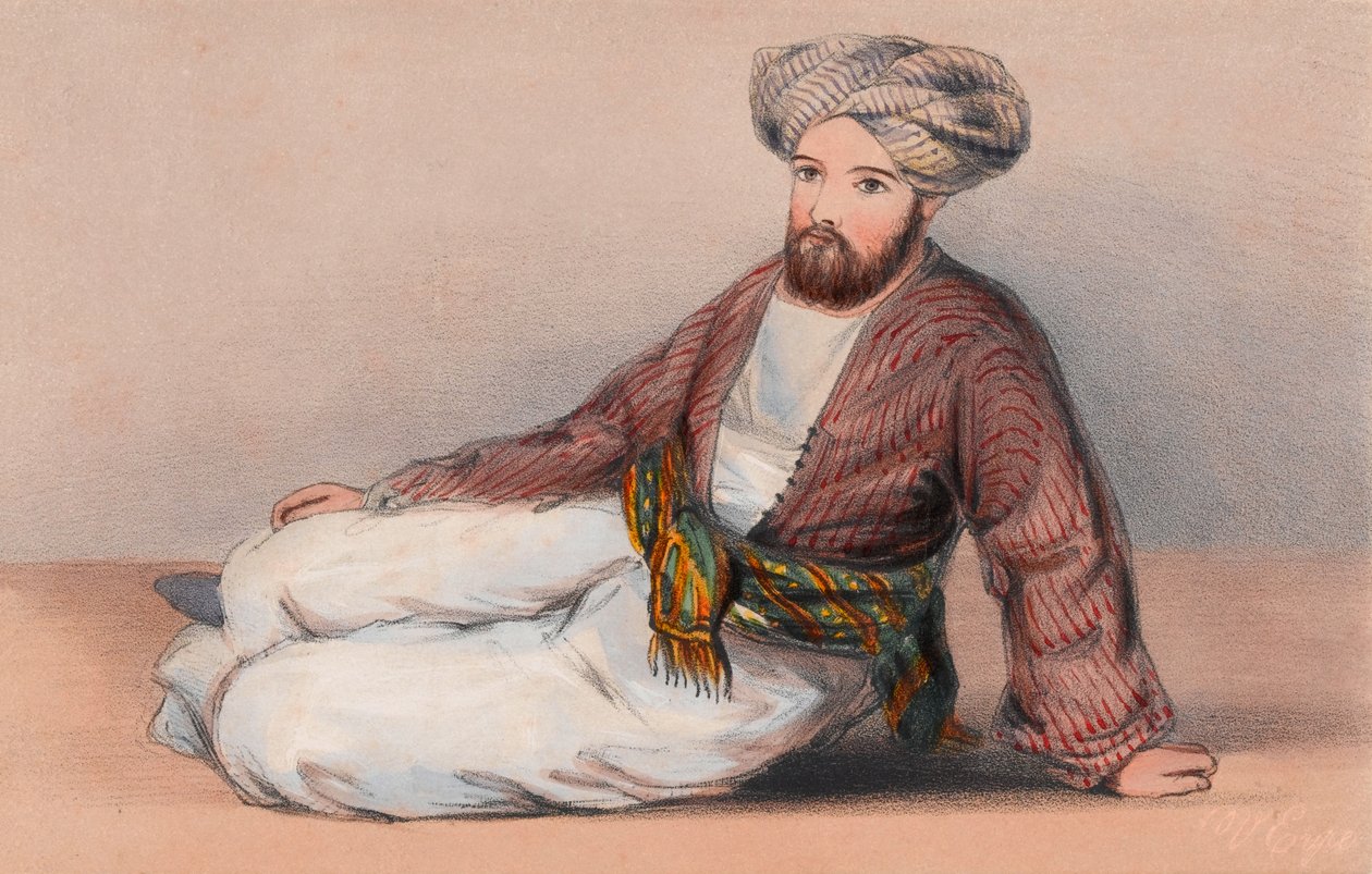 Kaptan J Airey, 3. (Doğu Kent) Ayak Alayı (Buffs) by Vincent (after) Eyre