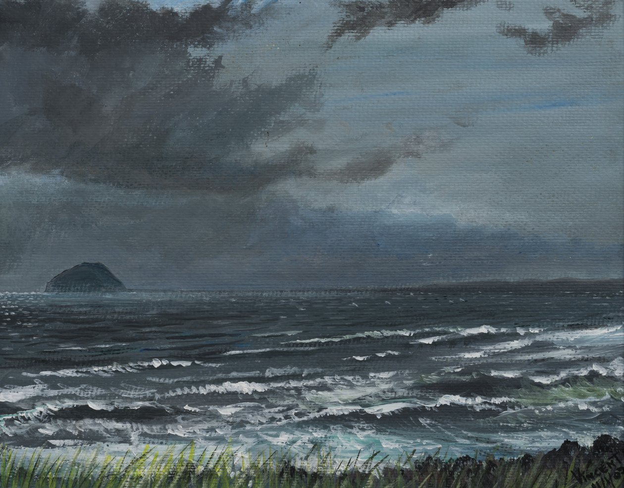 Yaklaşan Fırtına, 2007, (Tuval üzerine akrilik) by Vincent Alexander Booth