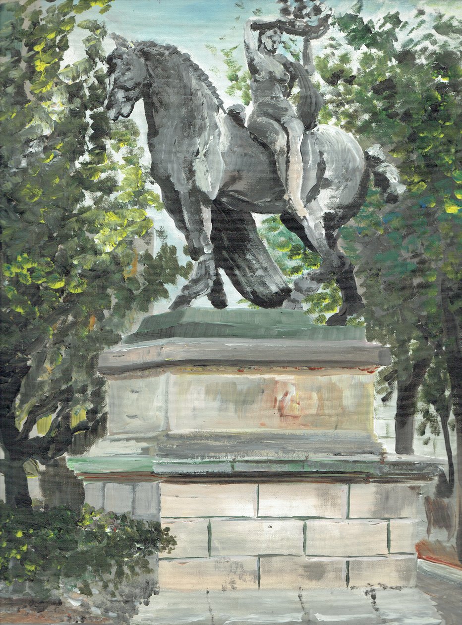 Art Barcelona, 1994, (tuval üzerine akrilik) by Vincent Alexander Booth