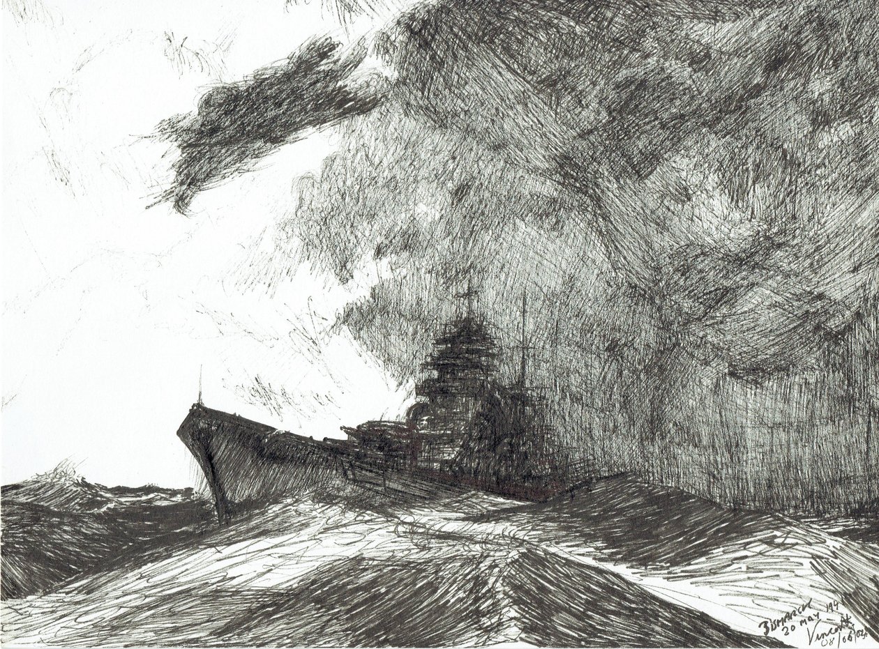Bismarck fırtınadan çıktı, 2002 by Vincent Alexander Booth
