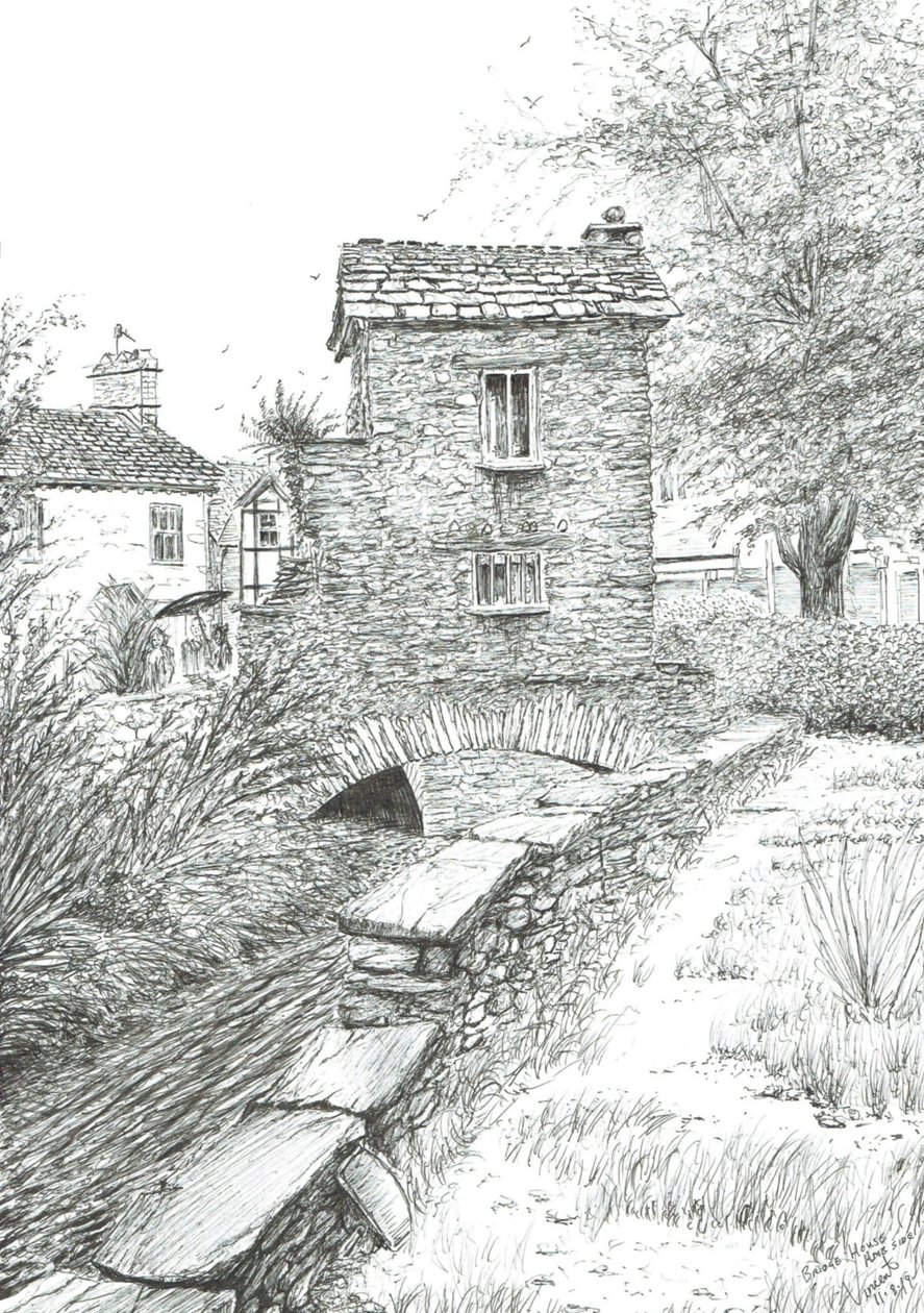 Köprü Evi Ambleside, 2019 by Vincent Alexander Booth