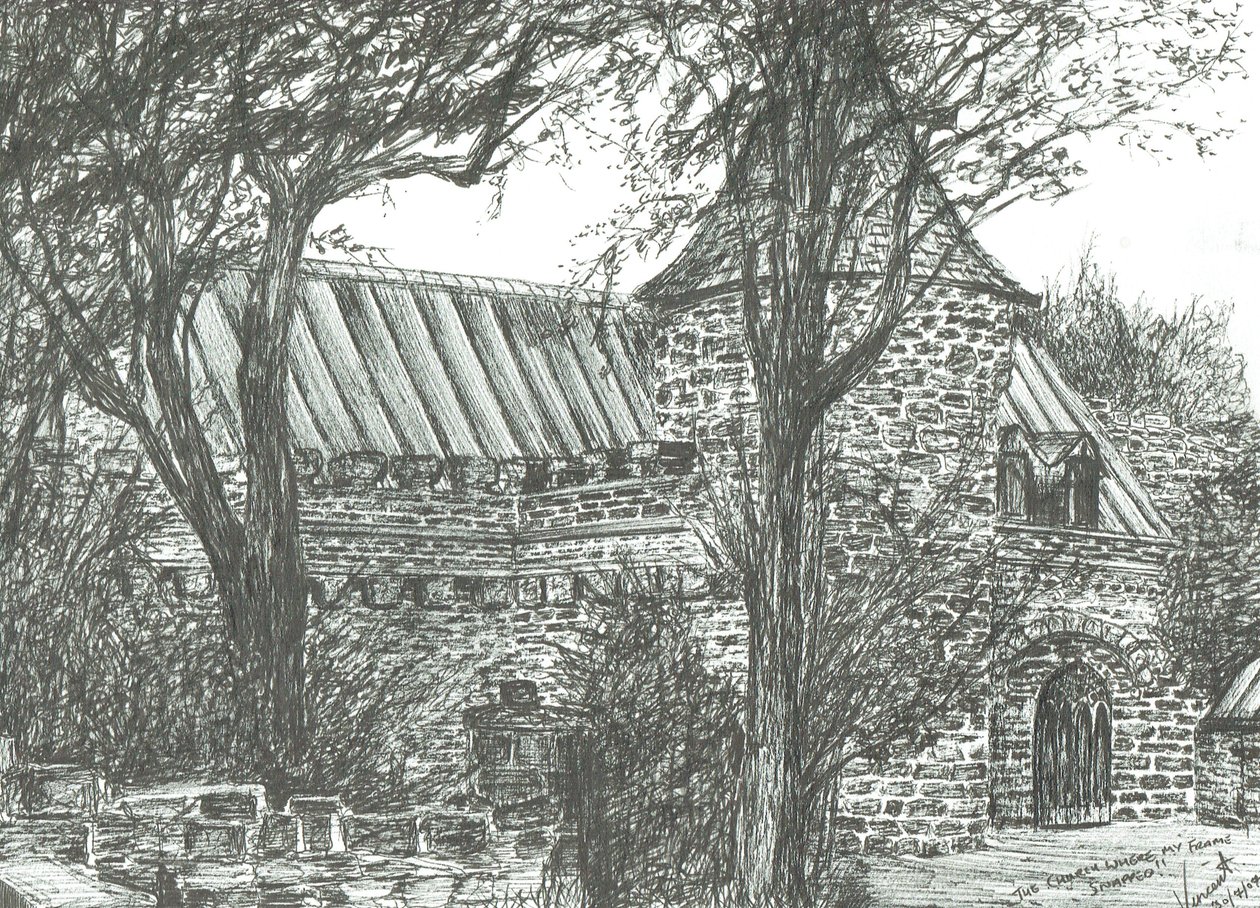 Oban yolunda kilise, 2007 by Vincent Alexander Booth