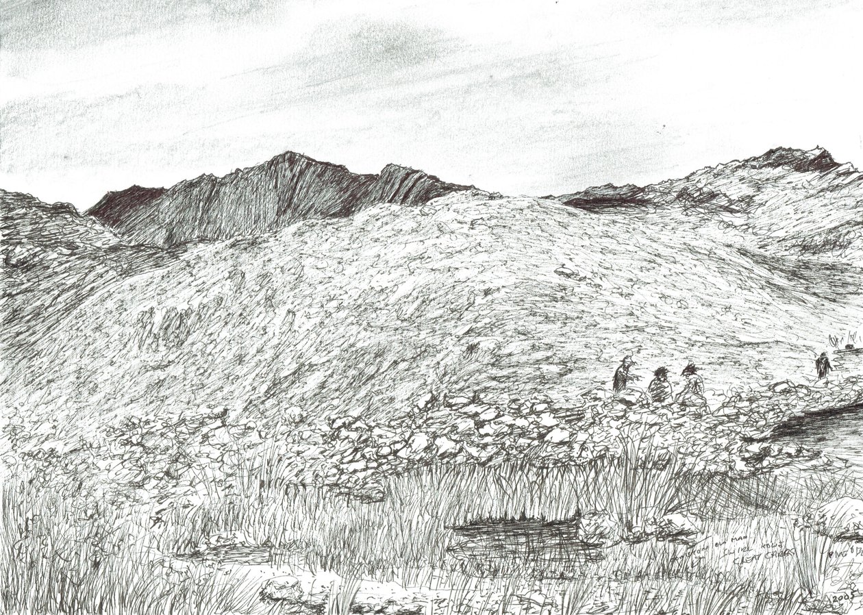 Coniston yaşlı adam, 2005 by Vincent Alexander Booth