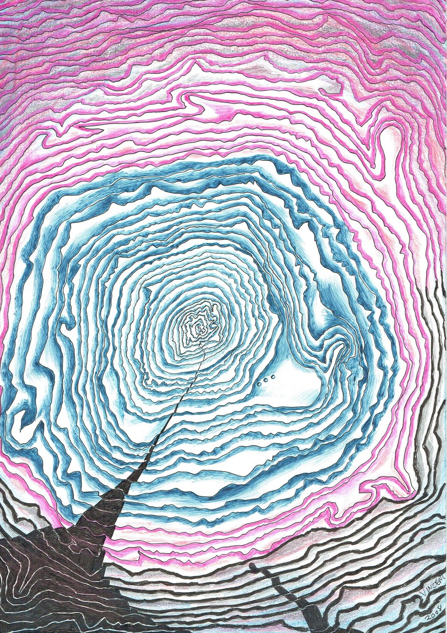 Spiralin Derinliği, 2008 by Vincent Alexander Booth