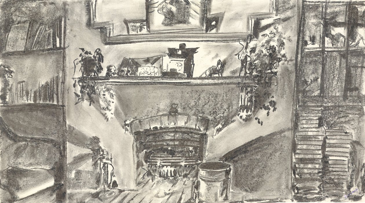 Mum ışığında ateş by Vincent Alexander Booth