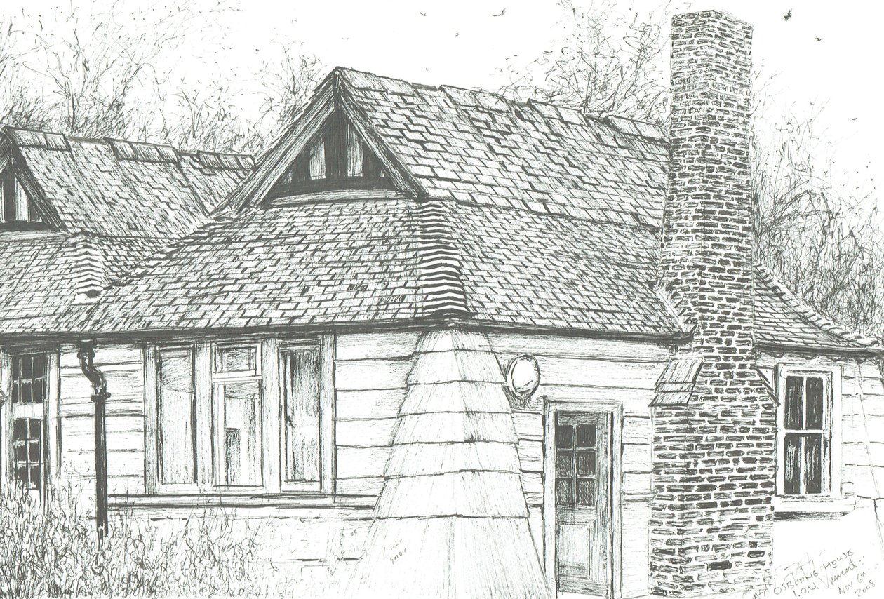 Osborne evindeki kapı evi, 2008 by Vincent Alexander Booth