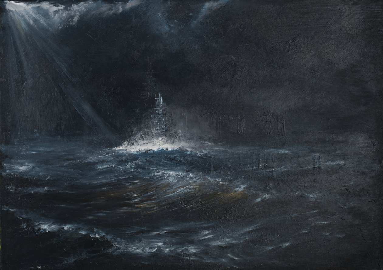HMS York Dükü 1943, 2014, by Vincent Alexander Booth
