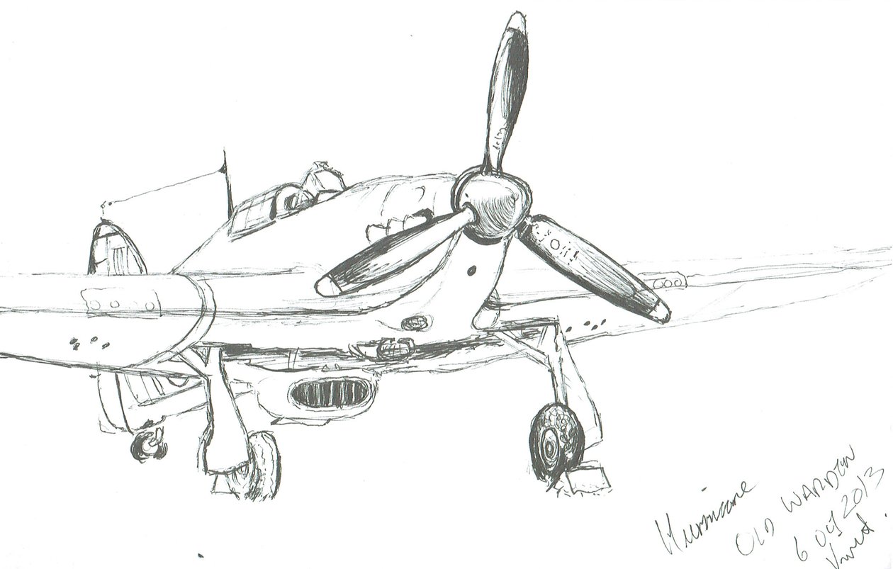 Hawker Kasırgası, 2013 by Vincent Alexander Booth