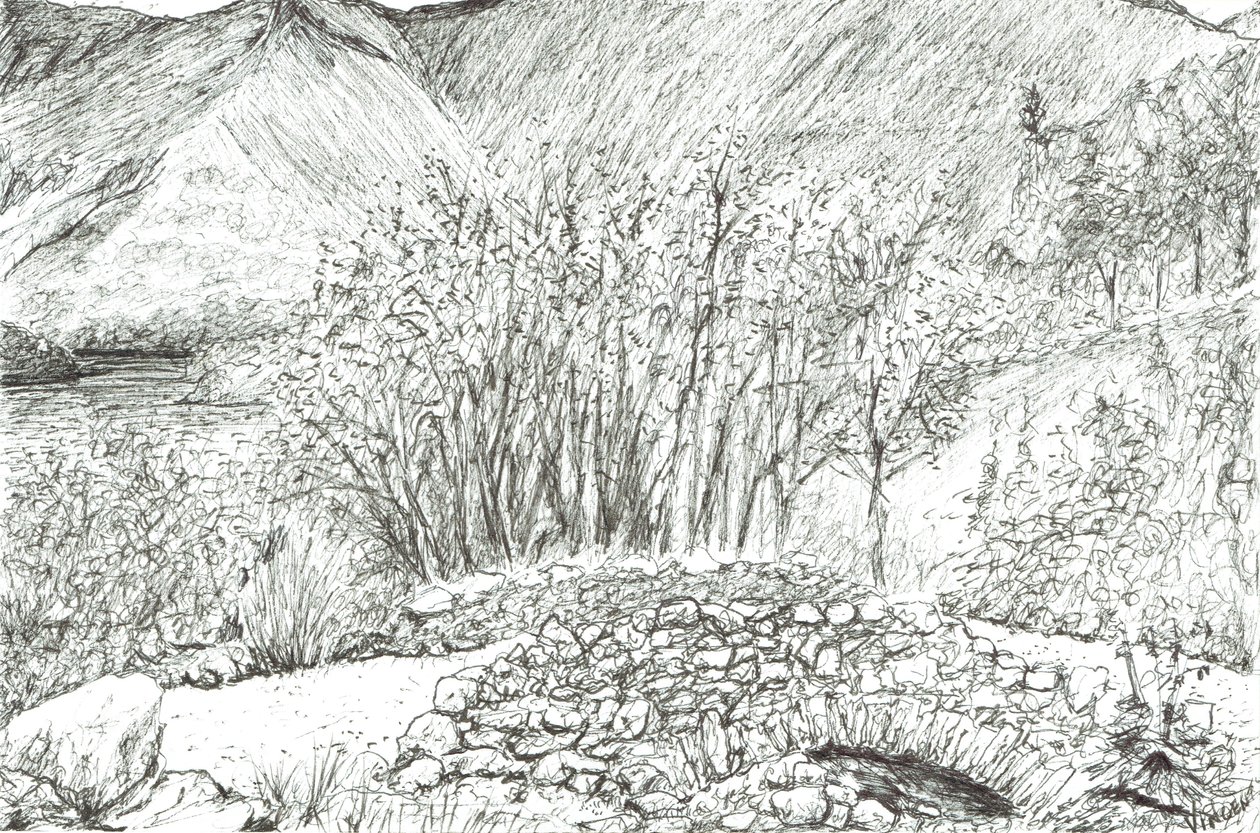 Göller bölgesindeki eski taş köprü, 2005 by Vincent Alexander Booth