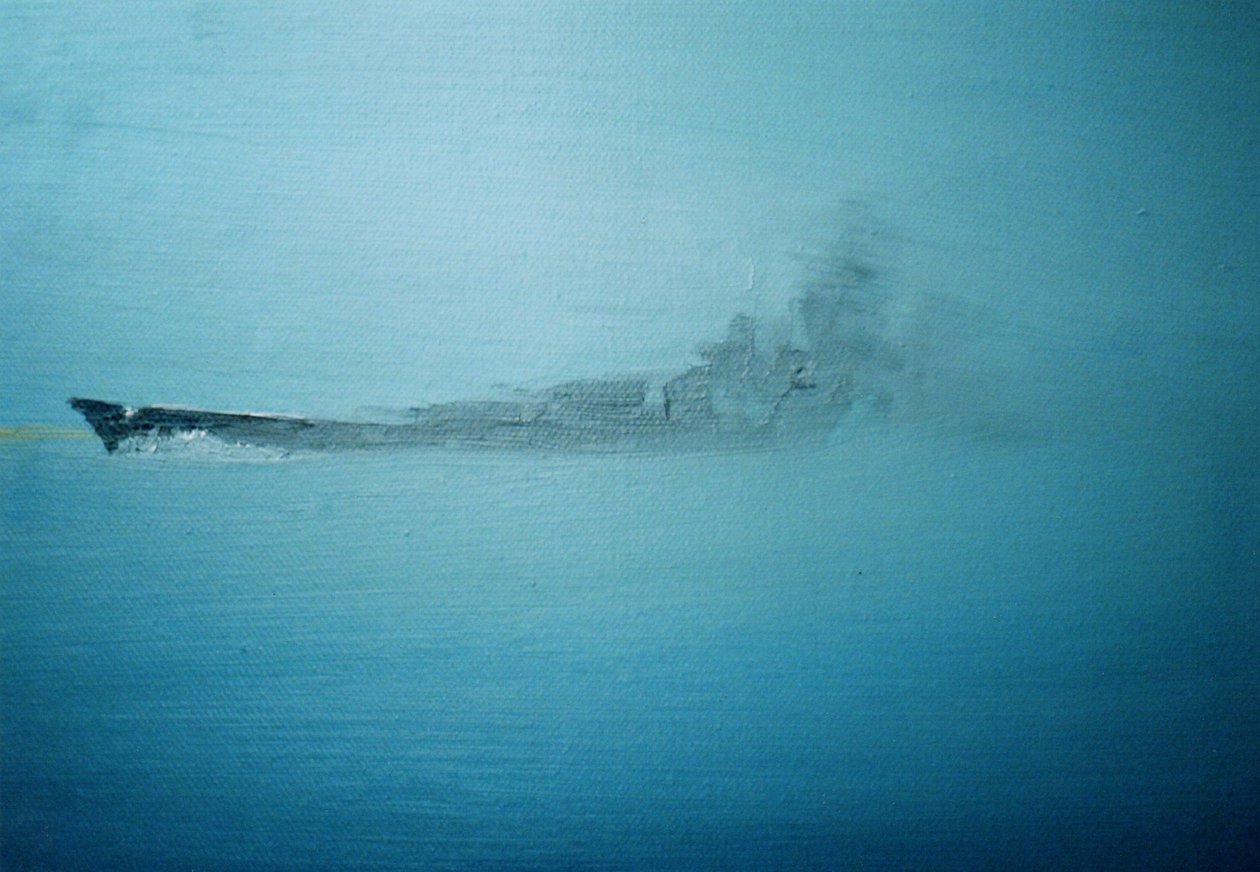 Sabah sisinde Scharnhorst Channel Dash 1942, 2014 by Vincent Alexander Booth