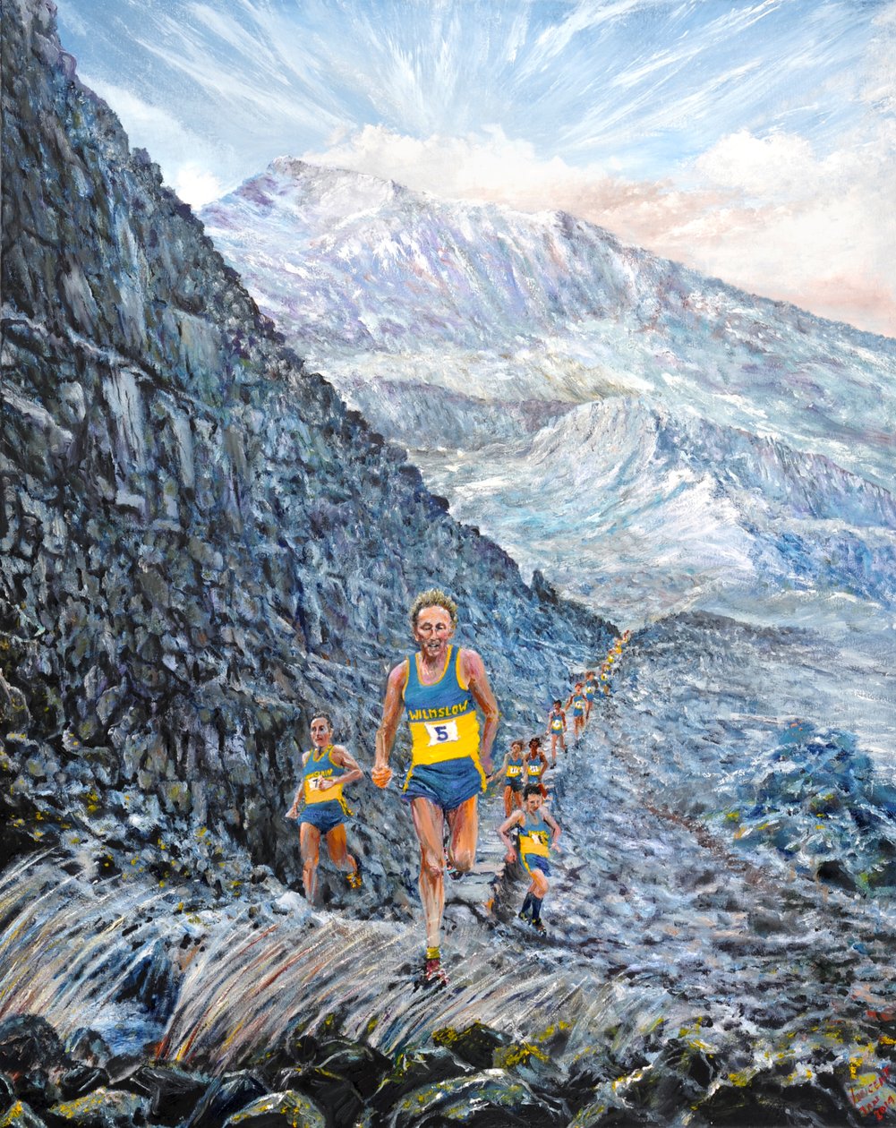 Snowdon koşusu, 2019 by Vincent Alexander Booth
