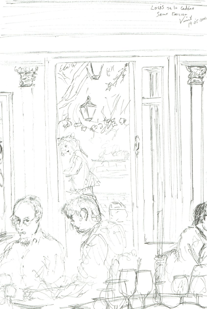Aziz Emilion Restoranı, 2015 by Vincent Alexander Booth