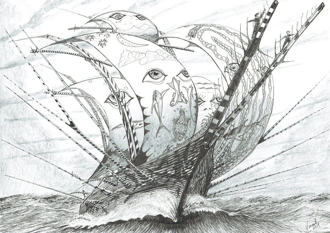 Fırtına Yaratıcıları Bering Denizi, 2019 by Vincent Alexander Booth