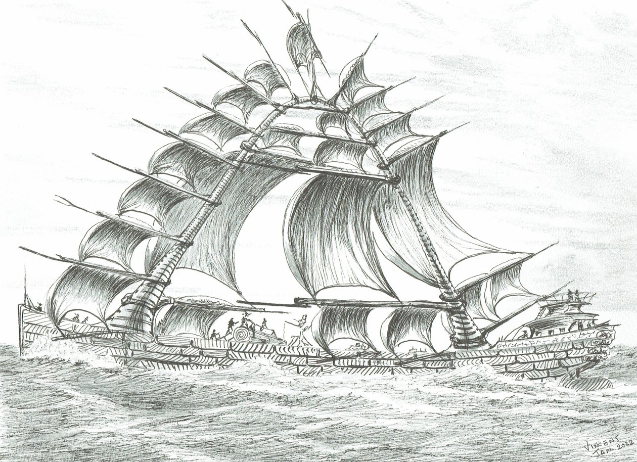 Storm Creators Buzzards Bay, 2022 by Vincent Alexander Booth