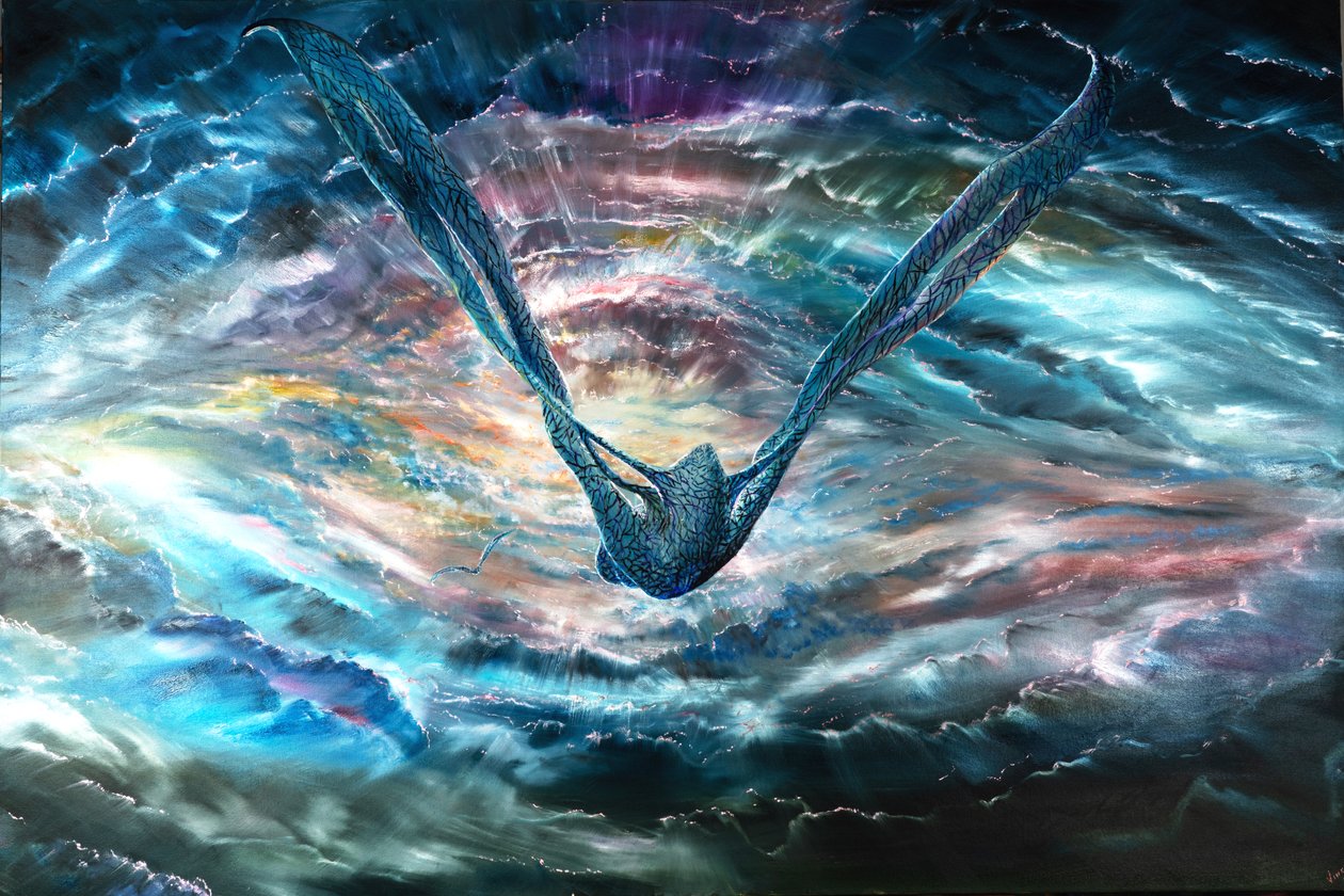 Storm Creators gezegeni SATURN (2), 2021 by Vincent Alexander Booth