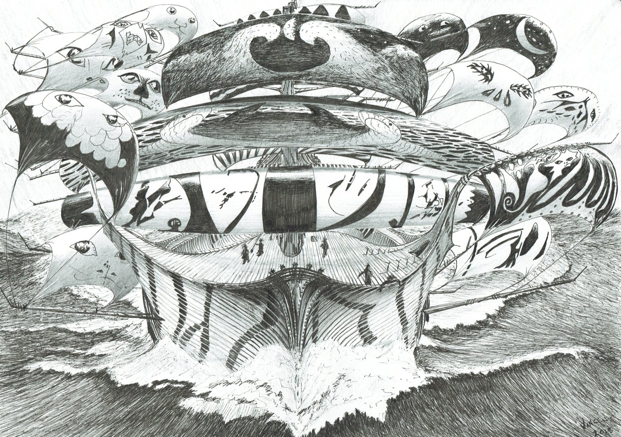 Fırtına yaratıcıları Sulu Sea, 2018 by Vincent Alexander Booth