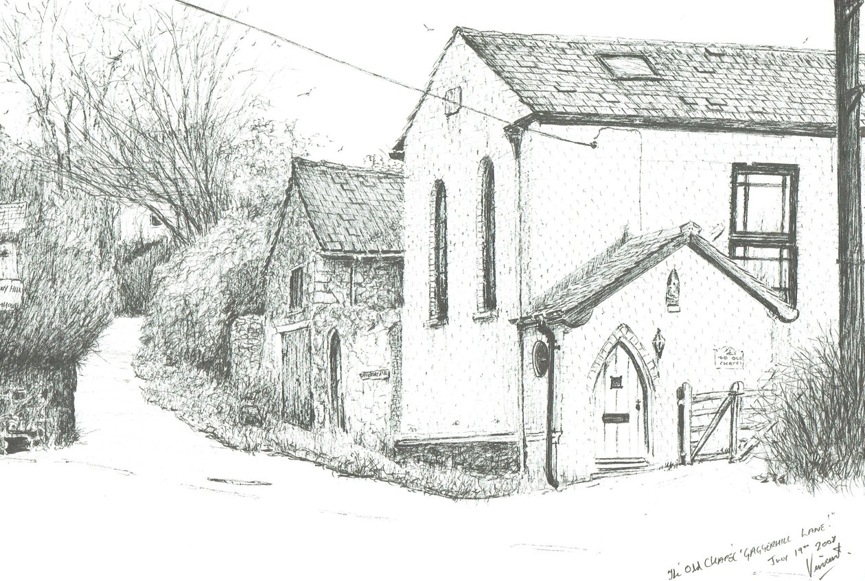 Eski Şapel, Brighstone Adası, 2008 by Vincent Alexander Booth