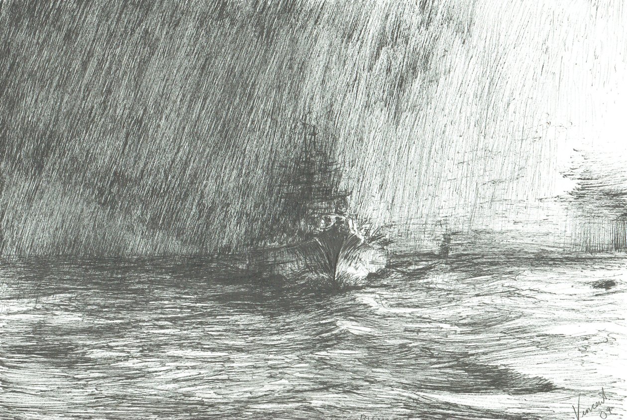 Kutup sularında Tirpitz 1943, 2009 by Vincent Alexander Booth