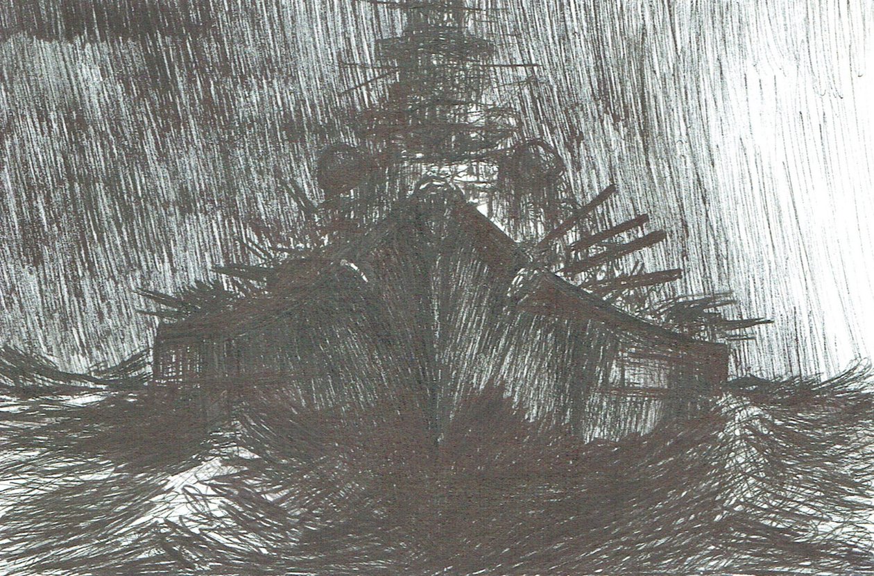 Tirpitz ağır havada 1942, 2004 by Vincent Alexander Booth