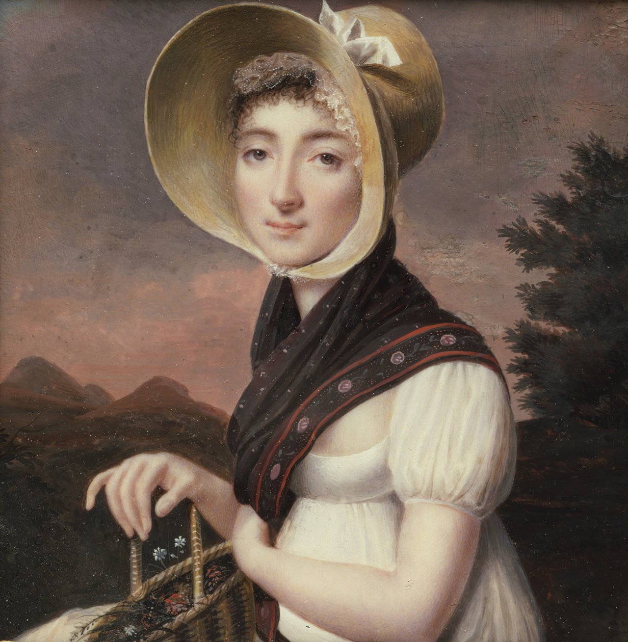 Bir Kadının Portresi, ca. 1810. by Vincent Bertrand