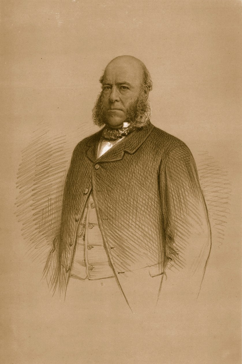Sör Watkin Williams-Wynn. M.P., 1879. by Vincent Brooks Day and Son