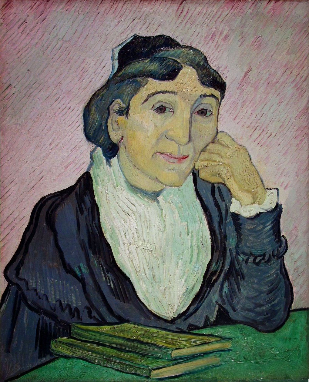 Arlesienne Madam Ginoux, 1890. by Vincent van Gogh