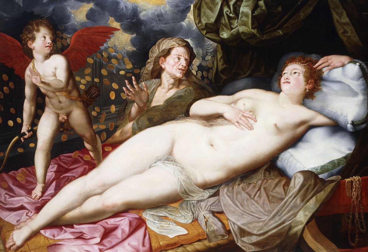 Danae, by Vincent Sellaer