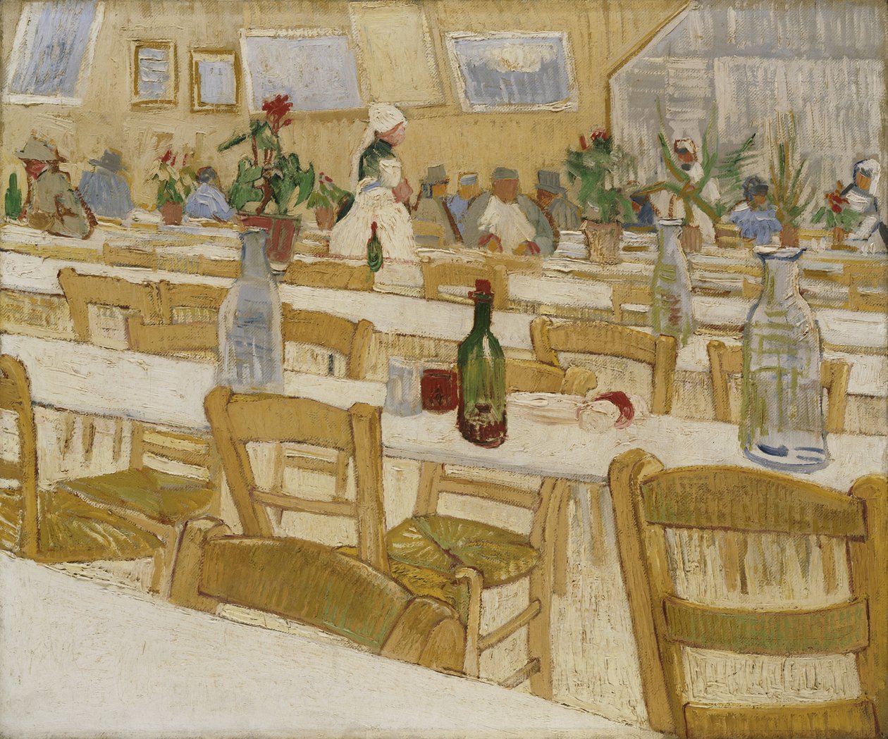 Bir Restoran İç Mekanı, 1887-88 by Vincent van Gogh