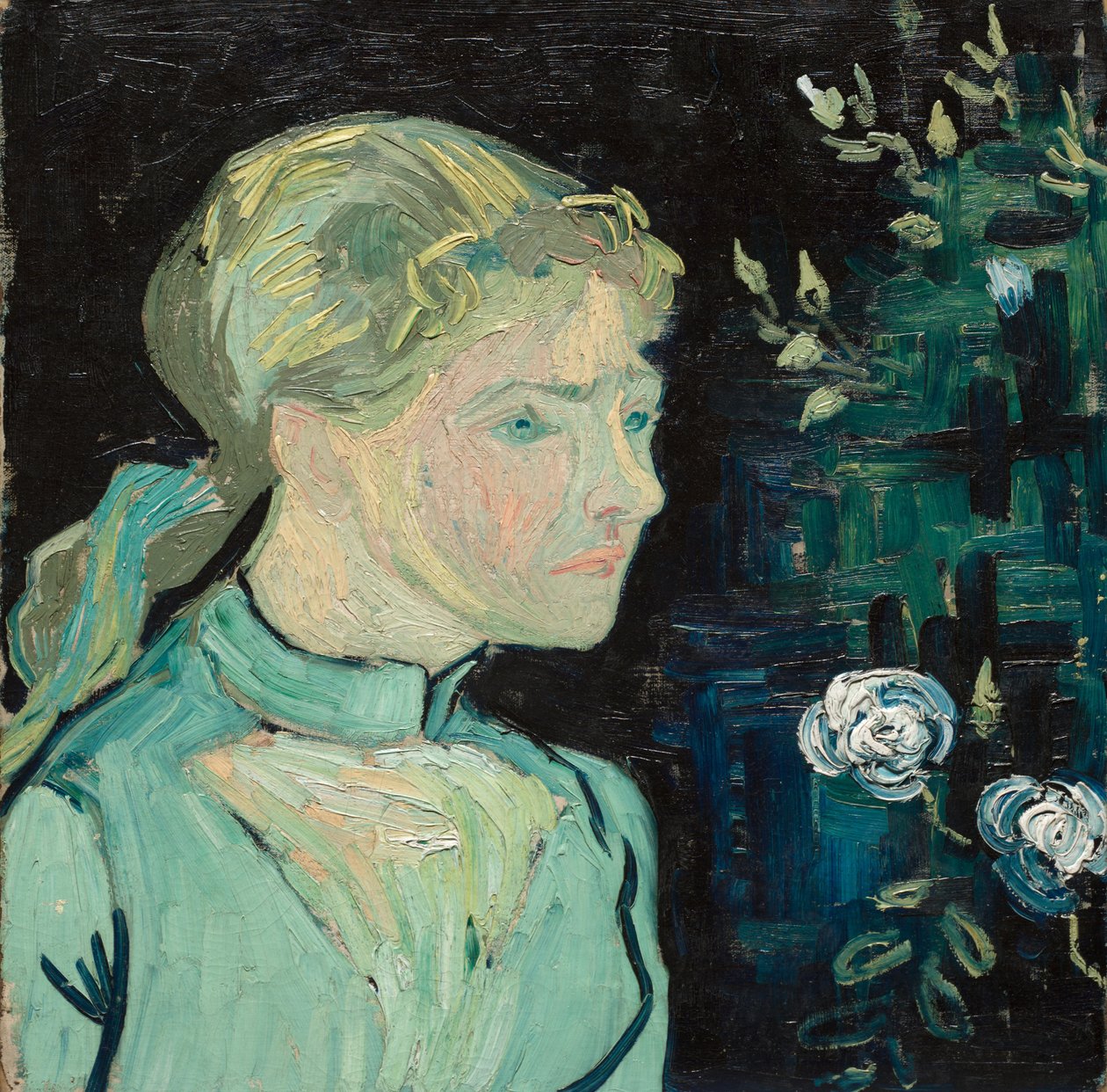 Adeline Ravoux, 1890 by Vincent van Gogh