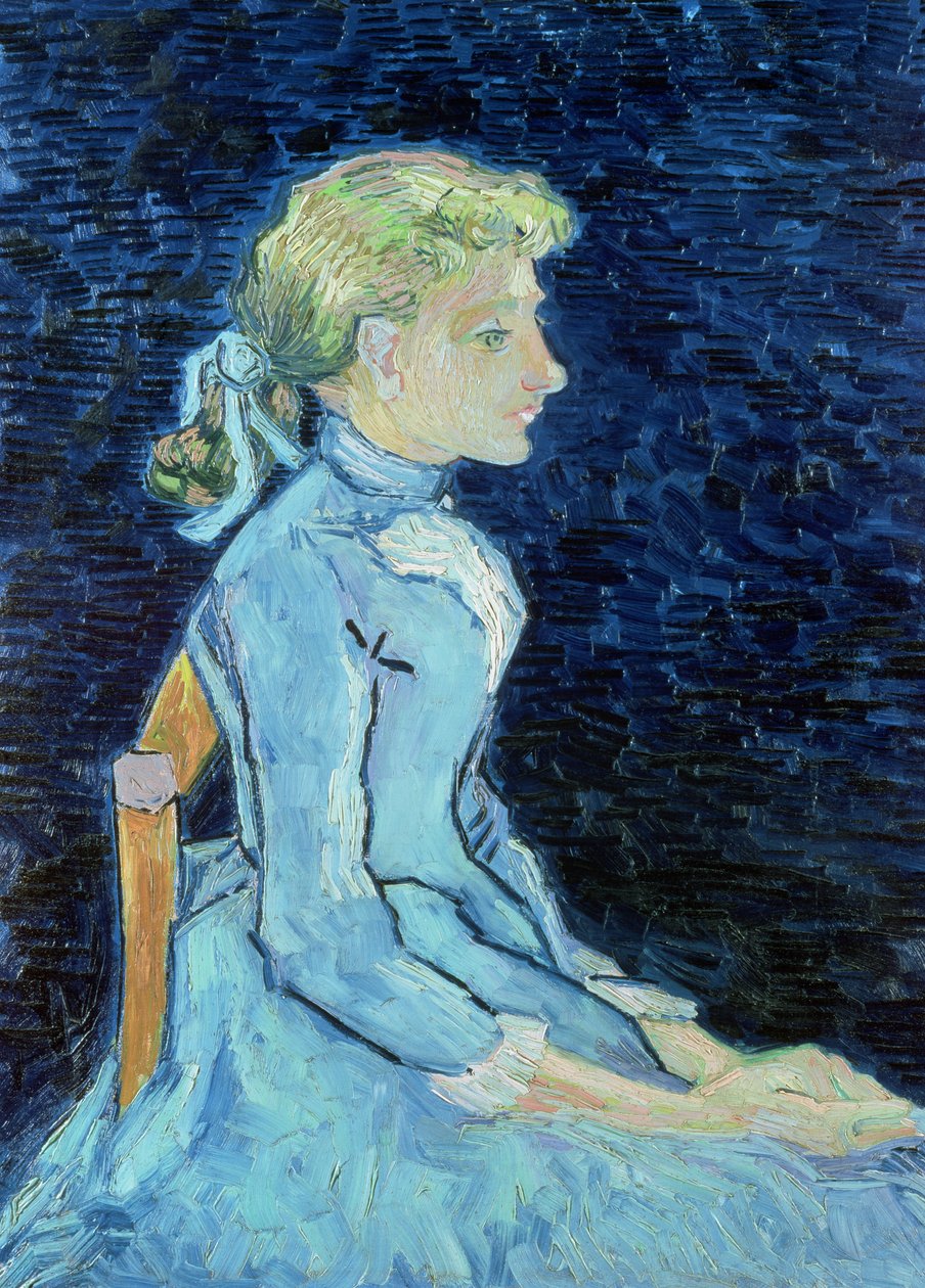 Adeline Ravoux, 1890 by Vincent van Gogh