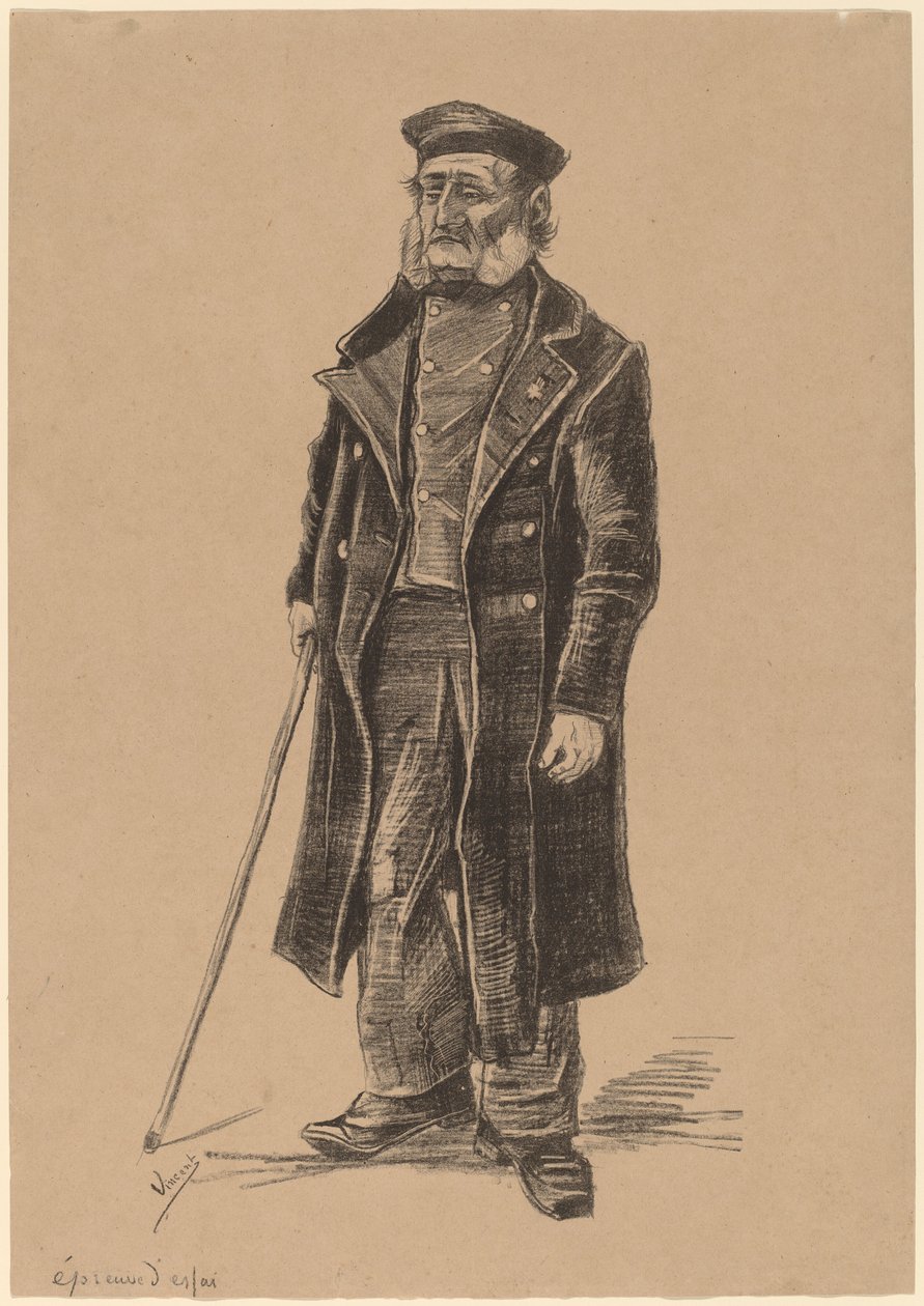 Darülaceze sakinleri ayakta by Vincent van Gogh