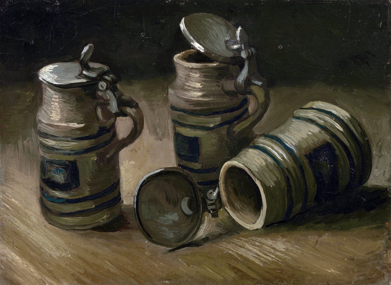 bira maşrapaları by Vincent van Gogh