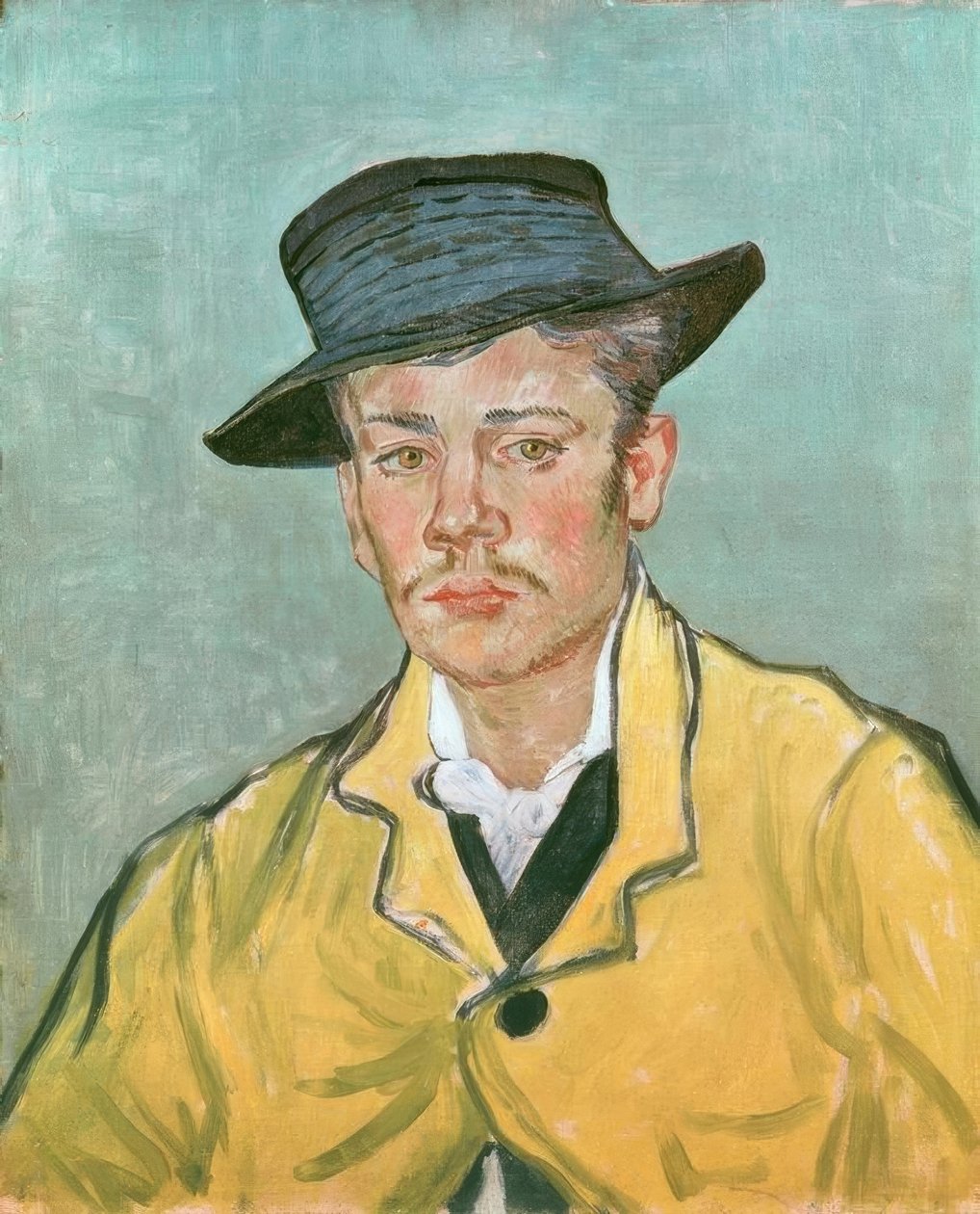 Genç Bir Adamın Portresi (Armand Roulin, 17 yaşında) by Vincent van Gogh