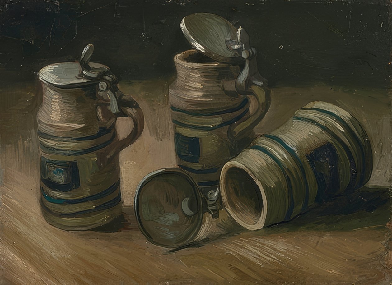 Bira kupaları. 1885 by Vincent van Gogh